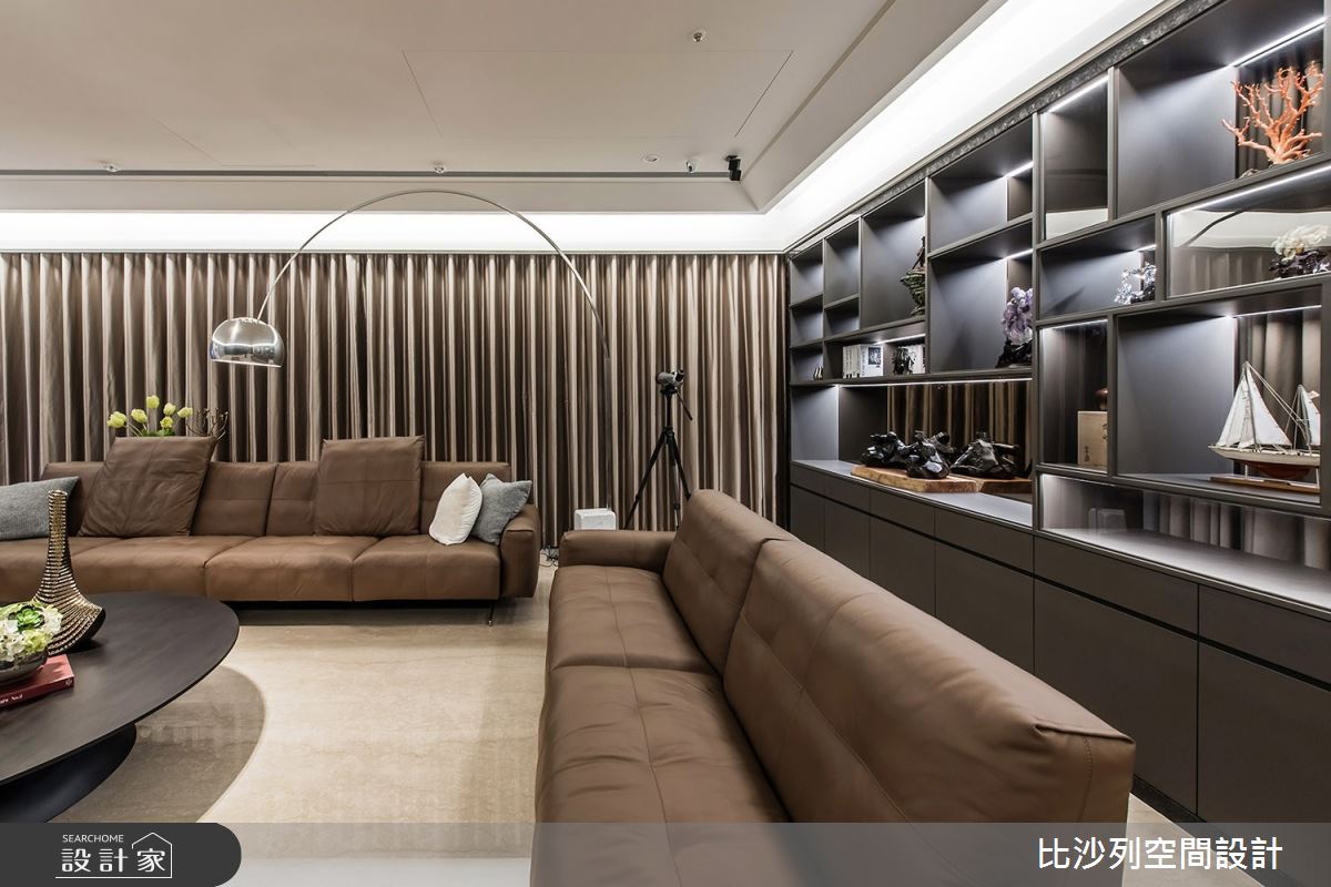 70坪新成屋(5年以下)＿現代風客廳案例圖片＿比沙列空間設計＿比沙列_10之14