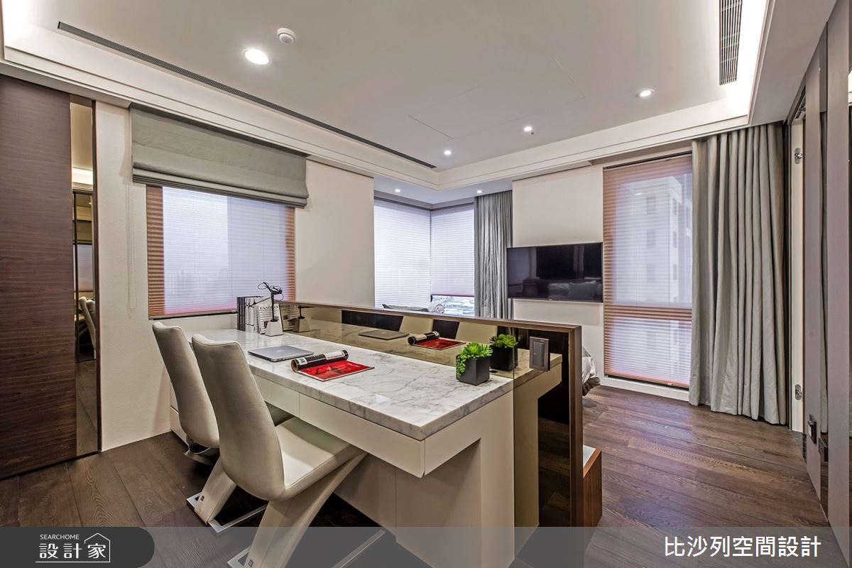 70坪新成屋(5年以下)＿現代風臥室案例圖片＿比沙列空間設計＿比沙列_10之52