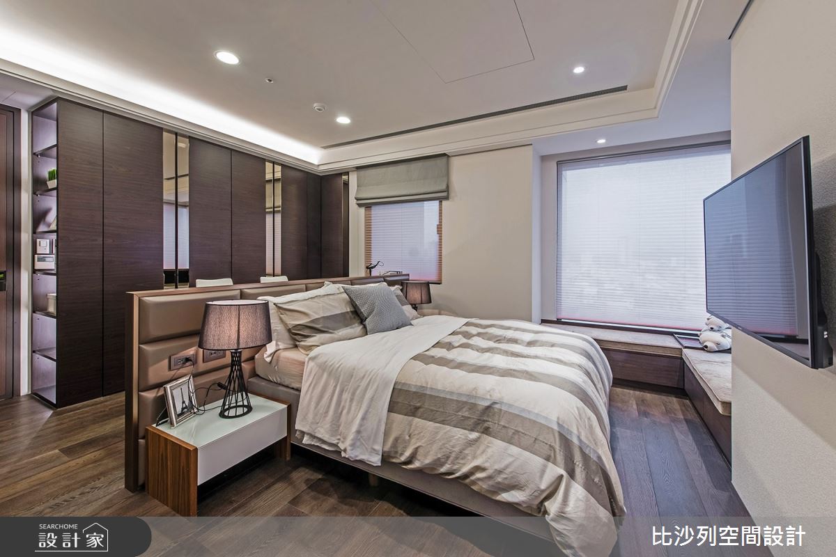 70坪新成屋(5年以下)＿現代風臥室案例圖片＿比沙列空間設計＿比沙列_10之53