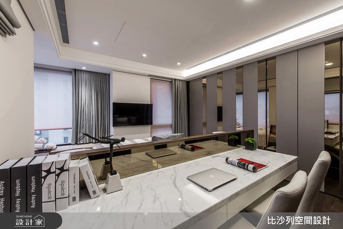 70坪新成屋(5年以下)＿現代風臥室案例圖片＿比沙列空間設計＿比沙列_10之55