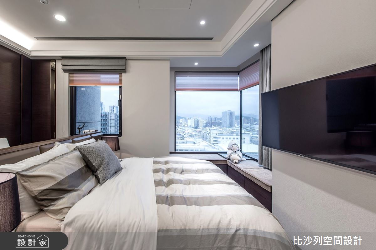 70坪新成屋(5年以下)＿現代風臥室案例圖片＿比沙列空間設計＿比沙列_10之57