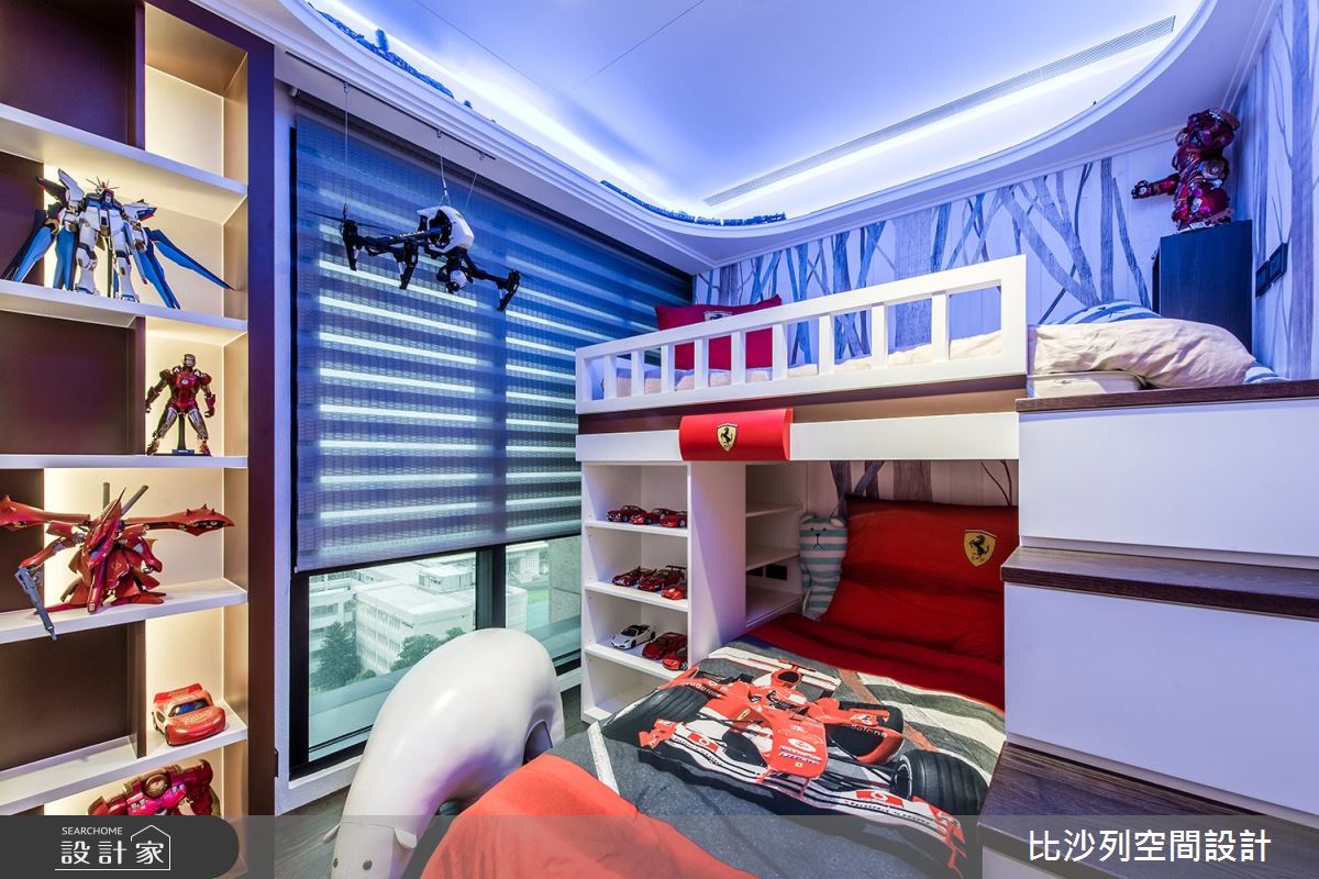 70坪新成屋(5年以下)＿現代風臥室案例圖片＿比沙列空間設計＿比沙列_10之61