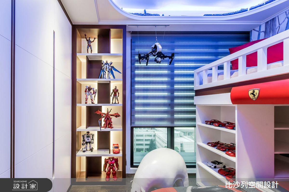 70坪新成屋(5年以下)＿現代風臥室案例圖片＿比沙列空間設計＿比沙列_10之62