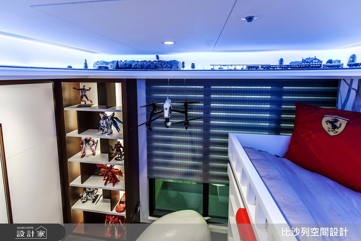 70坪新成屋(5年以下)＿現代風臥室案例圖片＿比沙列空間設計＿比沙列_10之65