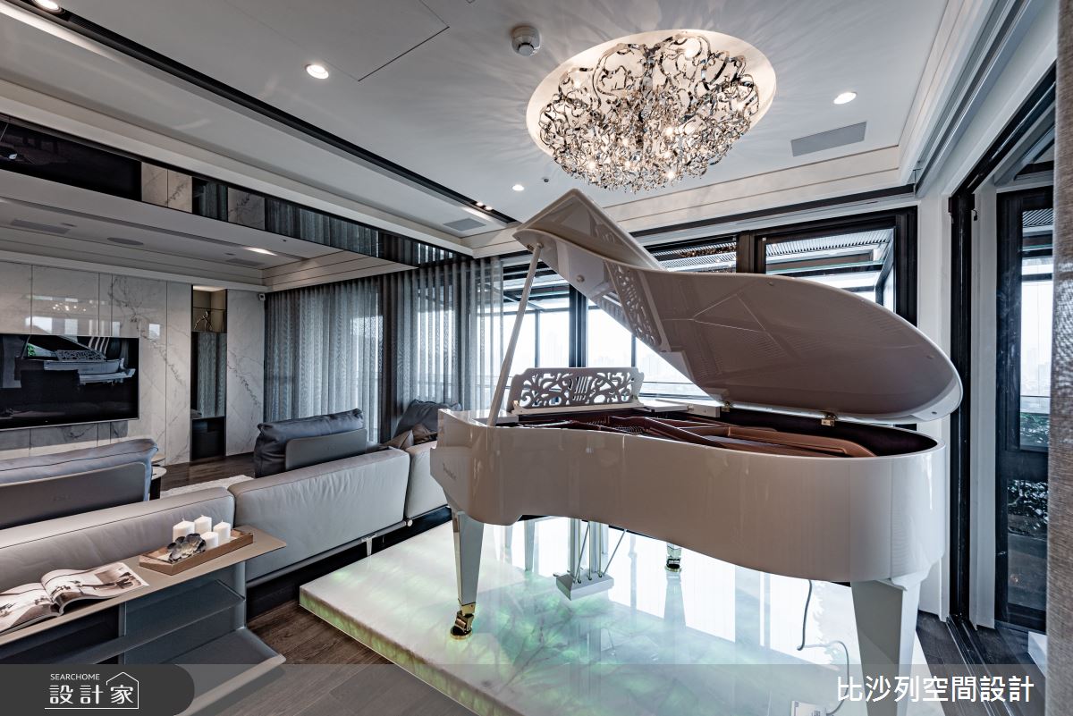 60坪新成屋(5年以下)＿奢華風案例圖片＿比沙列空間設計＿比沙列_11之27