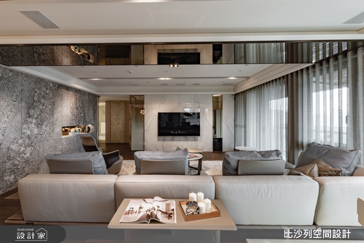 60坪新成屋(5年以下)＿奢華風案例圖片＿比沙列空間設計＿比沙列_11之20