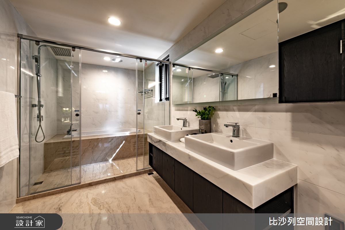 60坪新成屋(5年以下)＿奢華風案例圖片＿比沙列空間設計＿比沙列_11之35