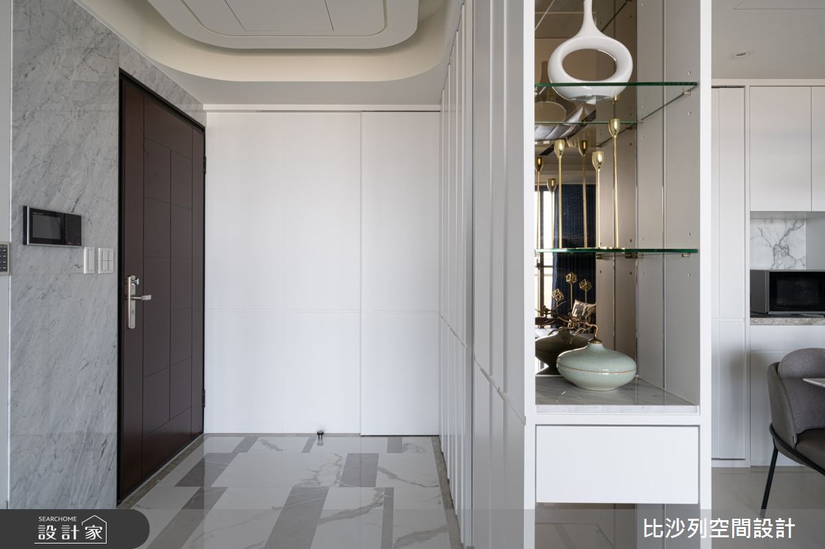 70坪新成屋(5年以下)＿現代風玄關案例圖片＿比沙列空間設計＿比沙列_12之1