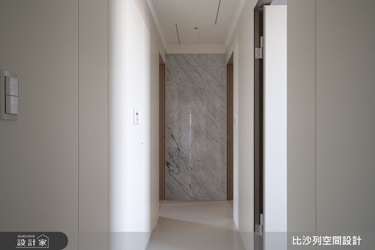 70坪新成屋(5年以下)＿現代風走廊案例圖片＿比沙列空間設計＿比沙列_12之24