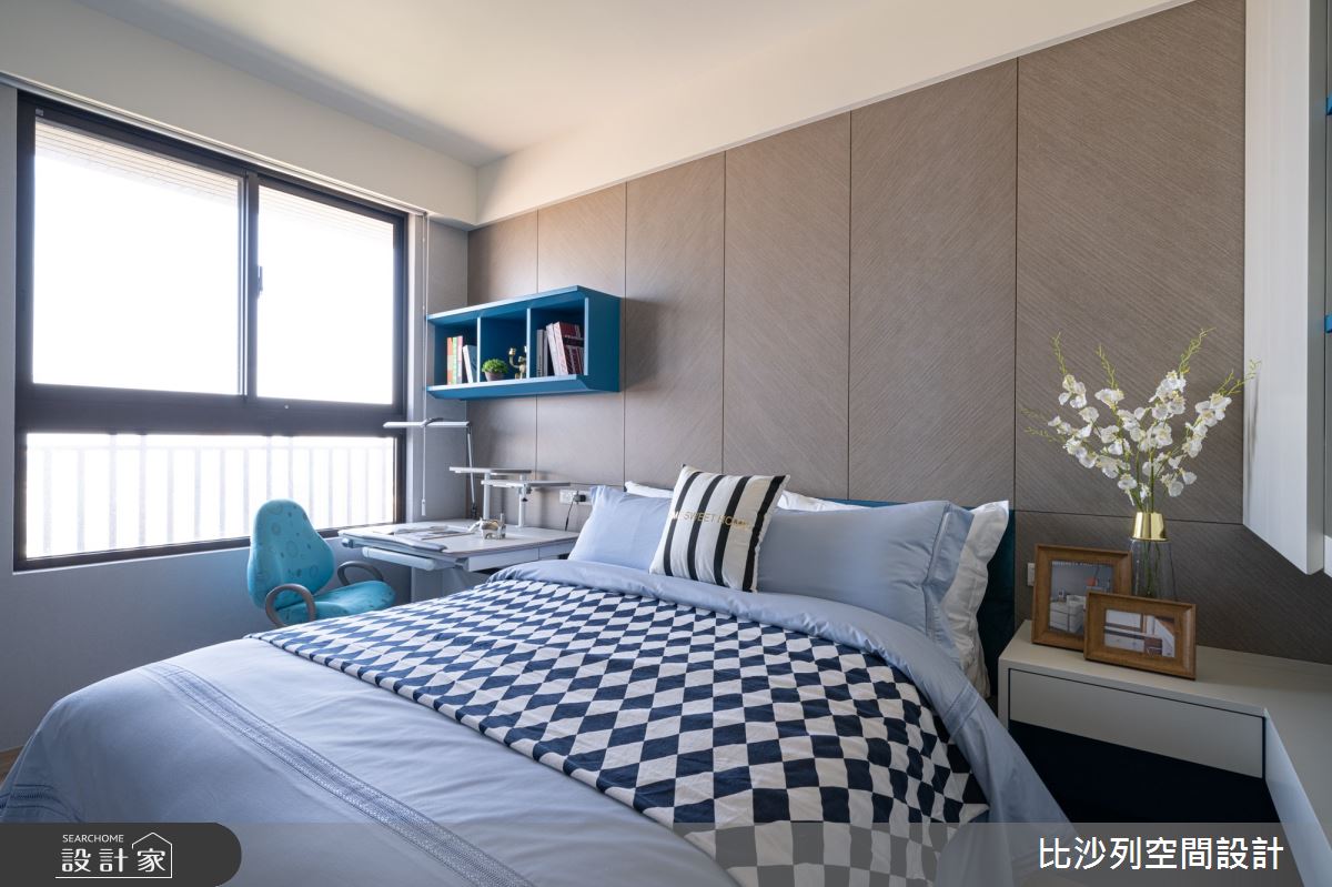 70坪新成屋(5年以下)＿現代風臥室案例圖片＿比沙列空間設計＿比沙列_12之38