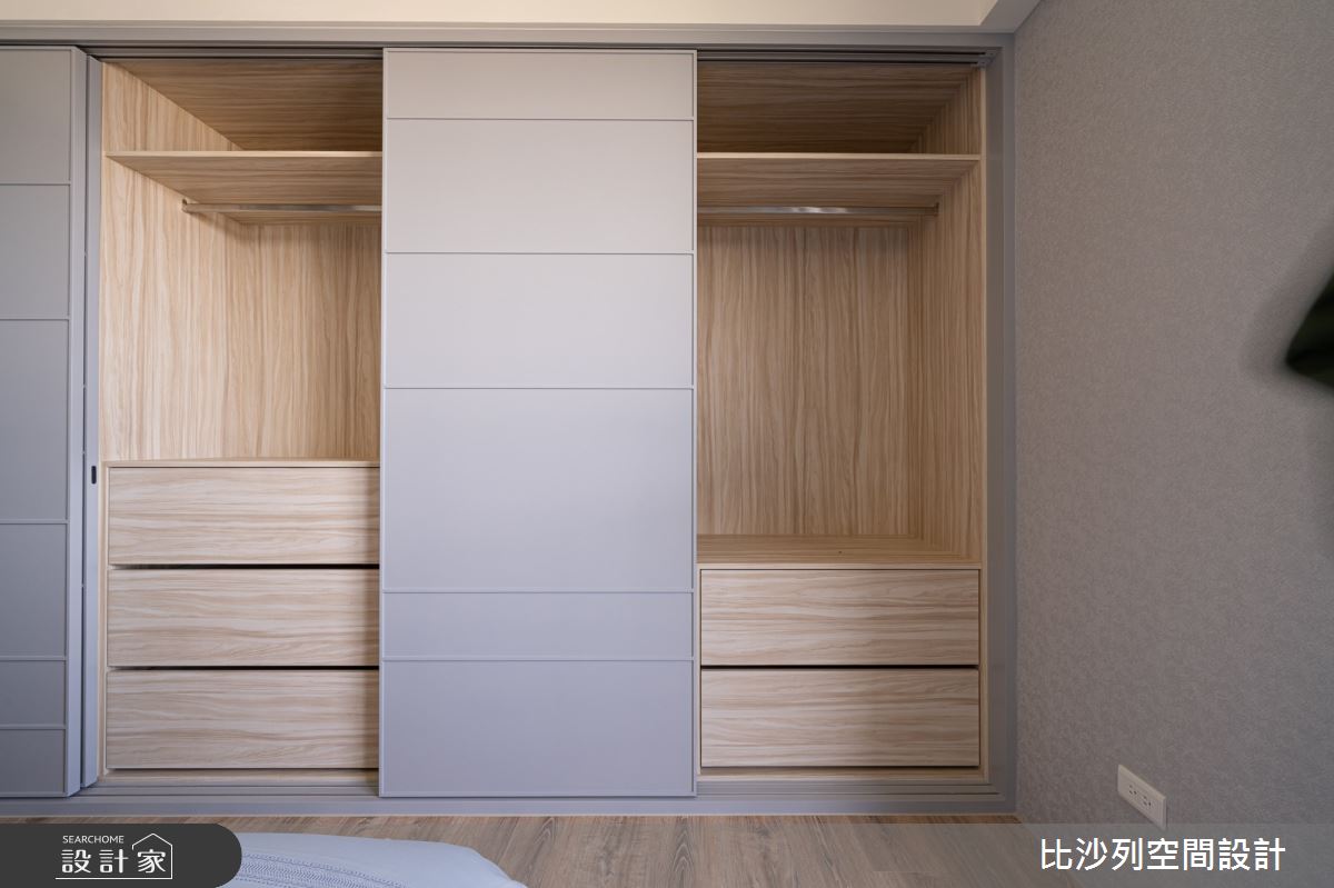 70坪新成屋(5年以下)＿現代風臥室案例圖片＿比沙列空間設計＿比沙列_12之42