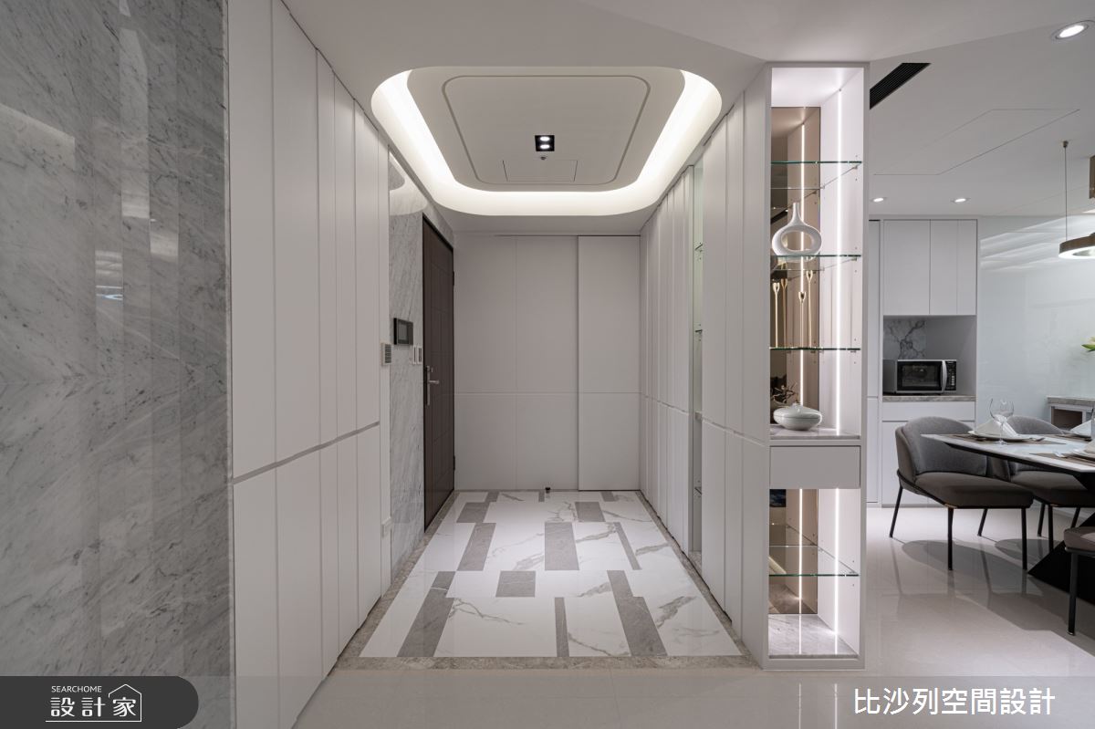 70坪新成屋(5年以下)＿現代風玄關案例圖片＿比沙列空間設計＿比沙列_12之43