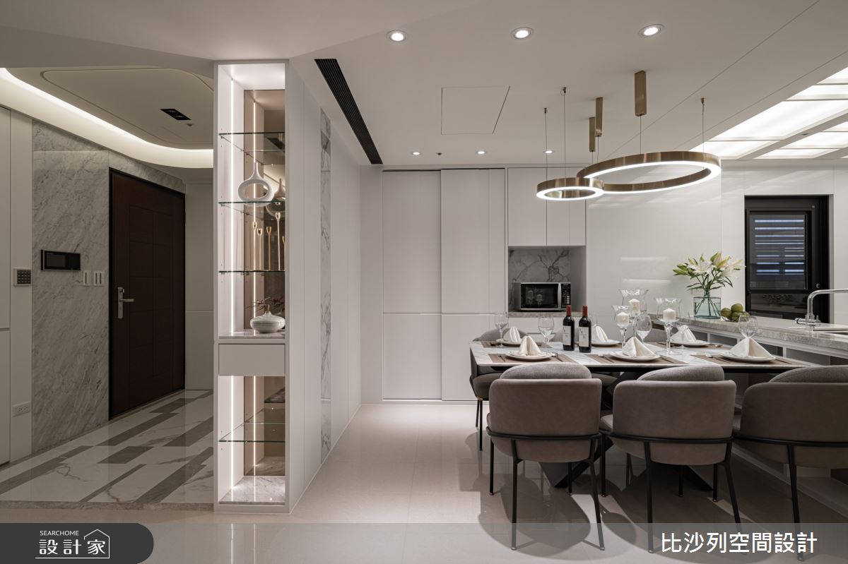 70坪新成屋(5年以下)＿現代風餐廳案例圖片＿比沙列空間設計＿比沙列_12之50