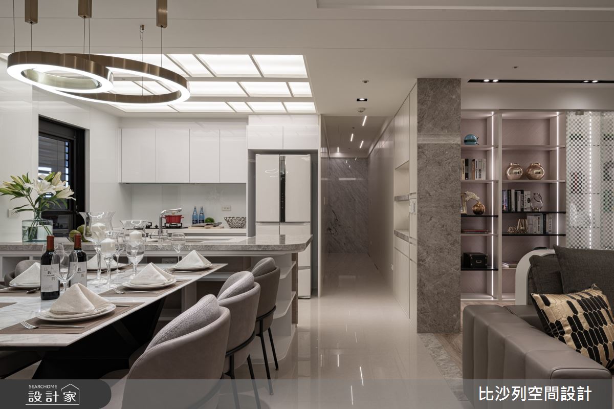 70坪新成屋(5年以下)＿現代風餐廳案例圖片＿比沙列空間設計＿比沙列_12之54