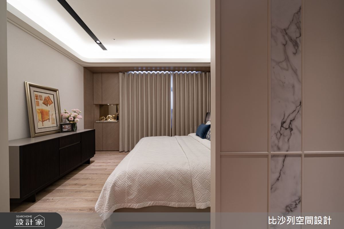 70坪新成屋(5年以下)＿現代風臥室案例圖片＿比沙列空間設計＿比沙列_12之64