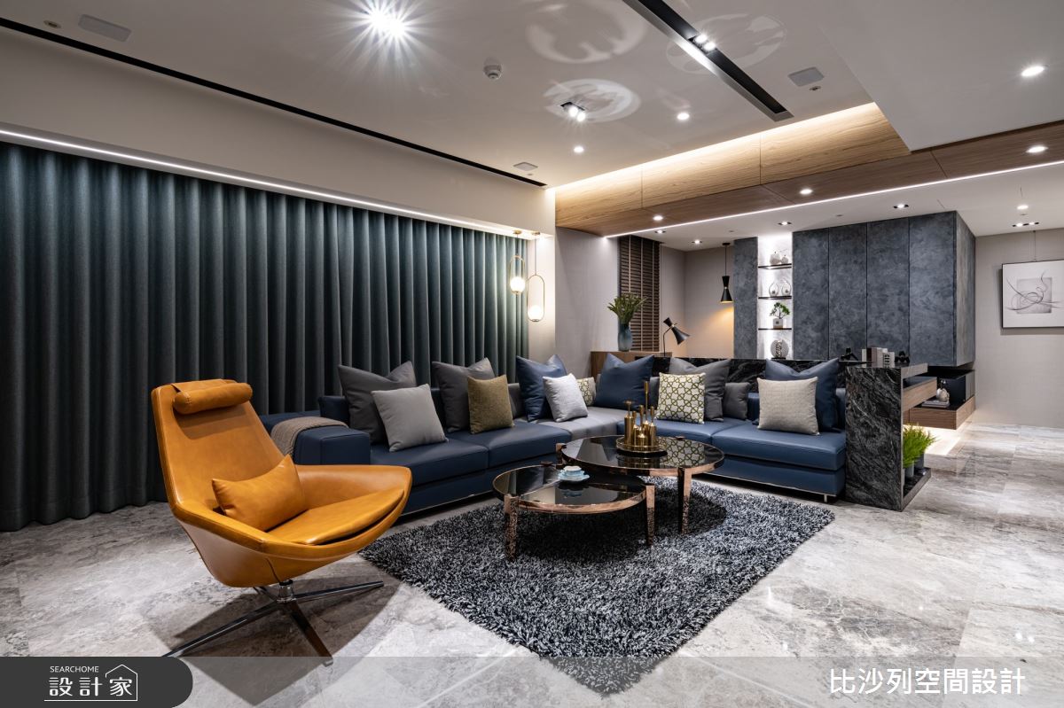 80坪＿混搭風客廳案例圖片＿比沙列空間設計＿比沙列_13之6