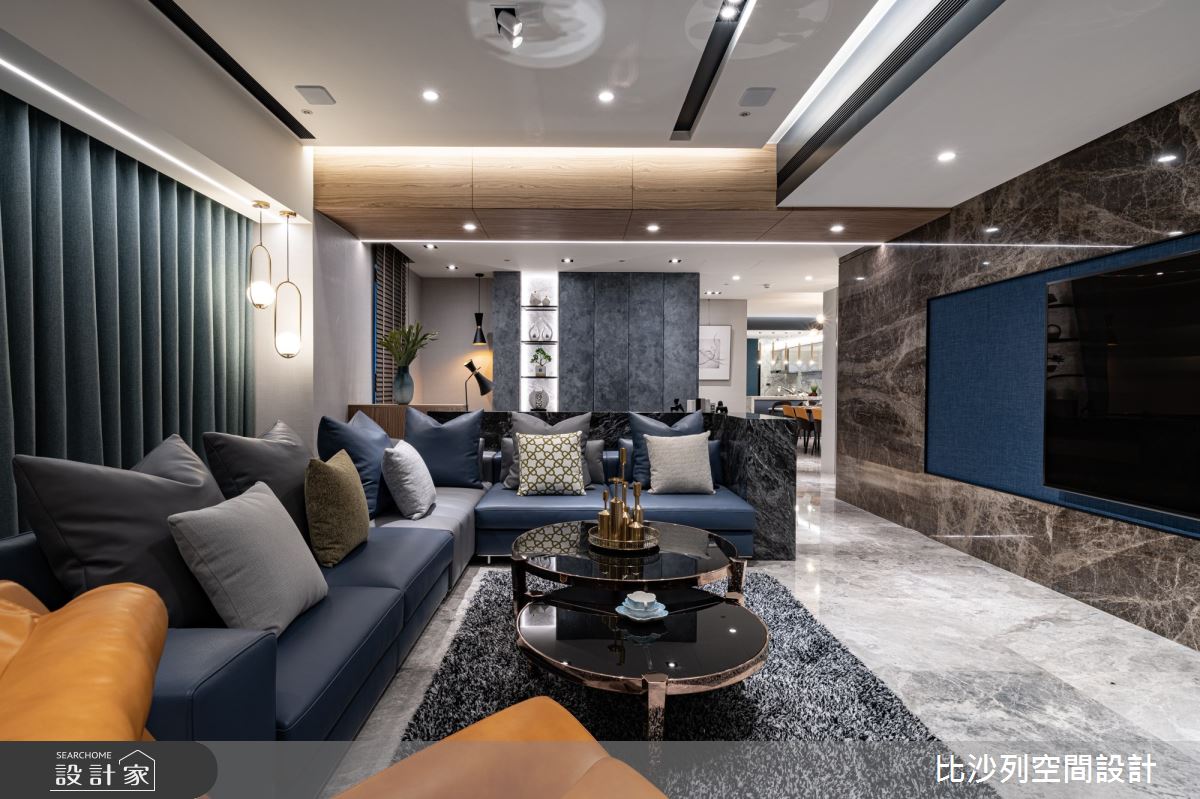 80坪＿混搭風客廳案例圖片＿比沙列空間設計＿比沙列_13之5