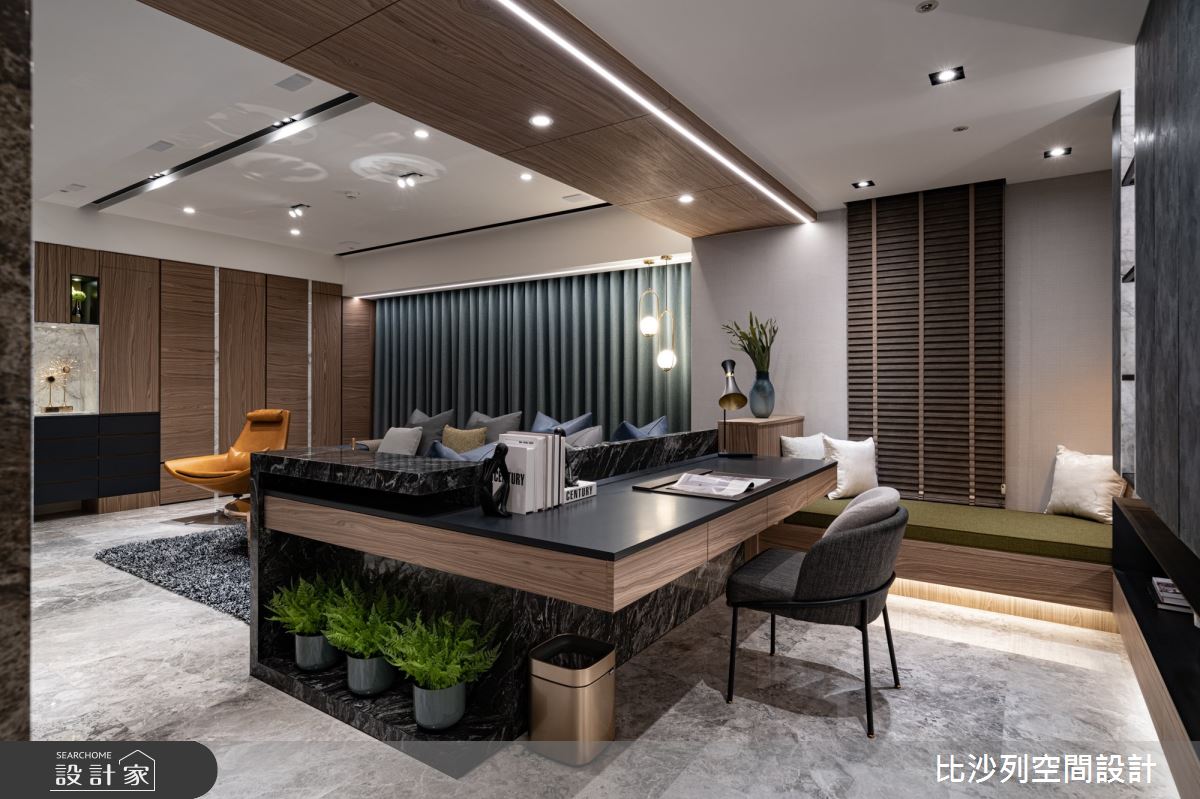 80坪＿混搭風書房臥榻案例圖片＿比沙列空間設計＿比沙列_13之8