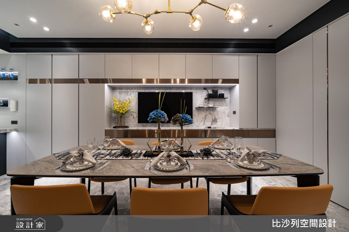 80坪＿混搭風餐廳案例圖片＿比沙列空間設計＿比沙列_13之23