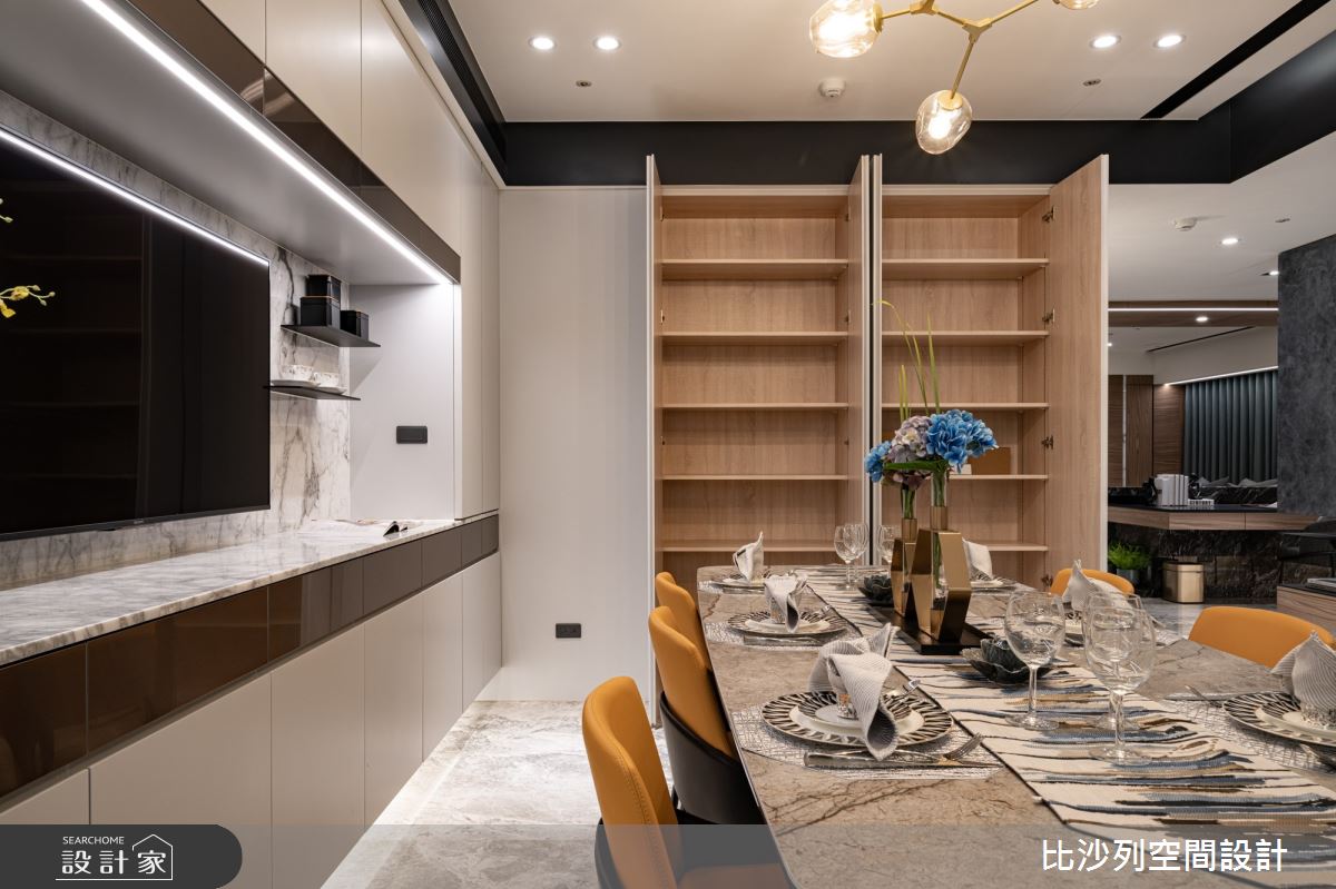 80坪＿混搭風餐廳案例圖片＿比沙列空間設計＿比沙列_13之27
