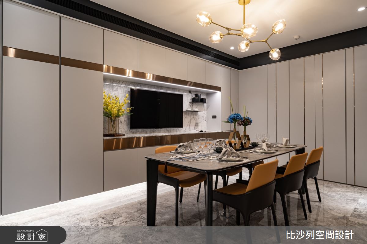 80坪＿混搭風餐廳案例圖片＿比沙列空間設計＿比沙列_13之25