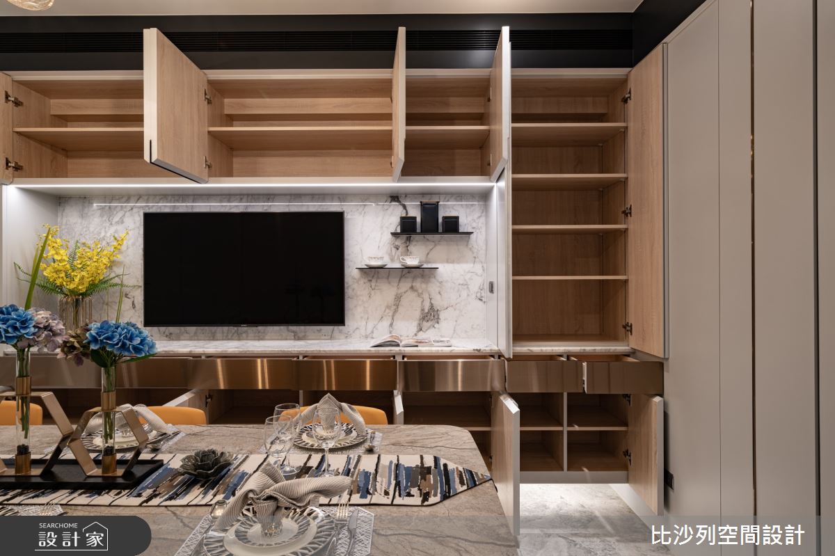 80坪＿混搭風餐廳案例圖片＿比沙列空間設計＿比沙列_13之24