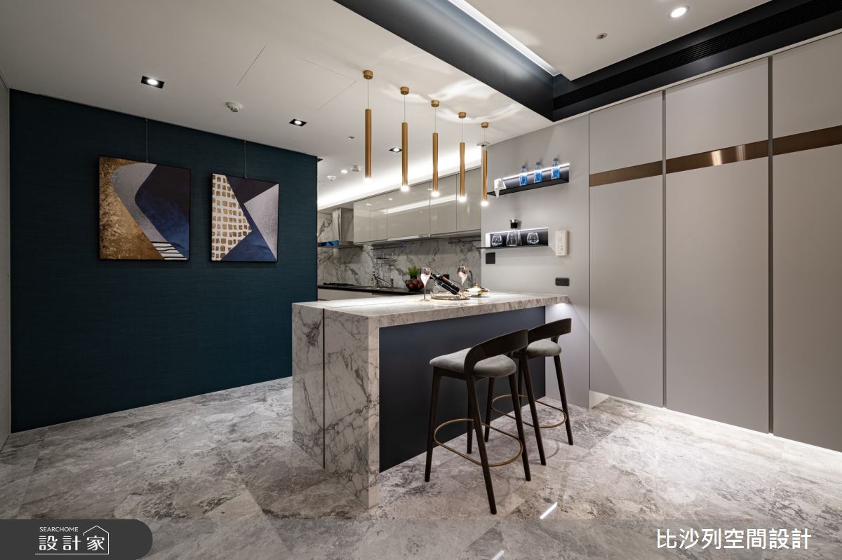 80坪＿混搭風吧檯案例圖片＿比沙列空間設計＿比沙列_13之29