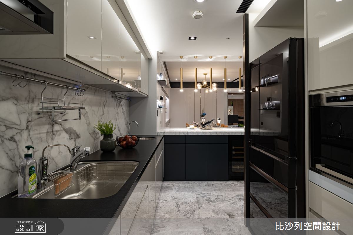 80坪＿混搭風廚房案例圖片＿比沙列空間設計＿比沙列_13之36