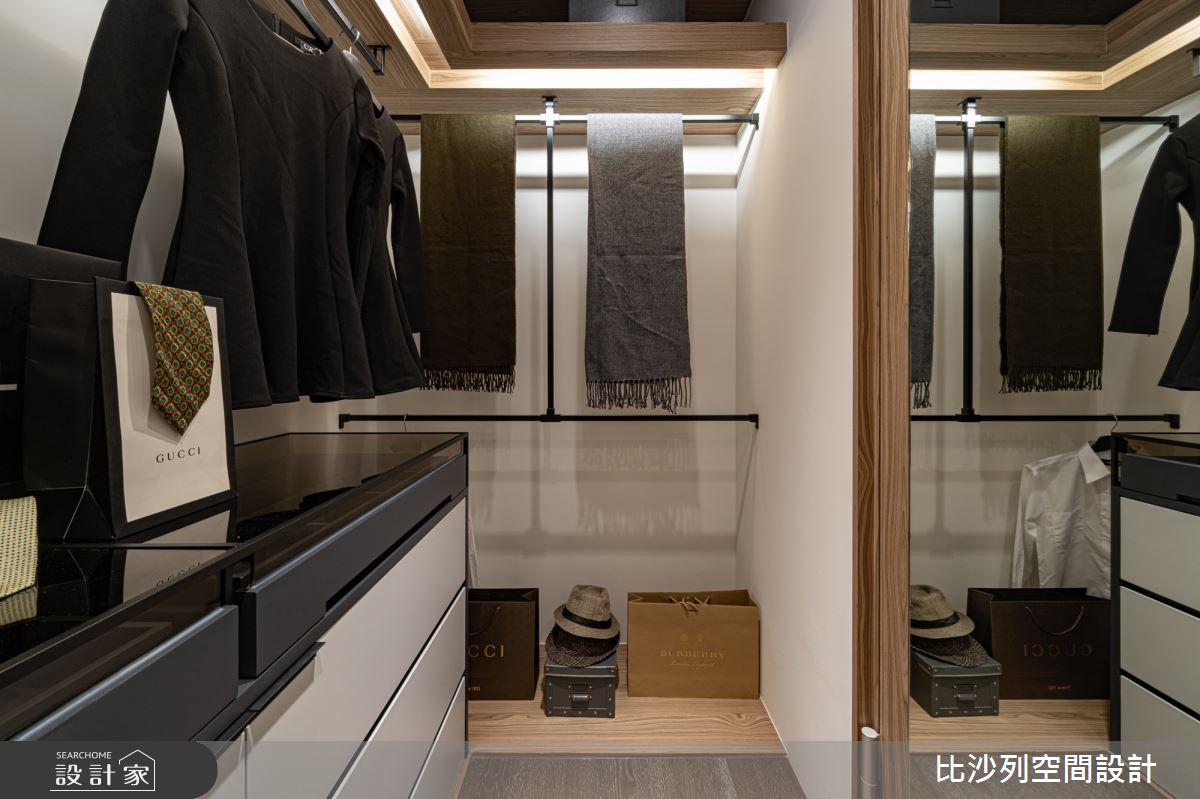 80坪＿混搭風更衣間案例圖片＿比沙列空間設計＿比沙列_13之51