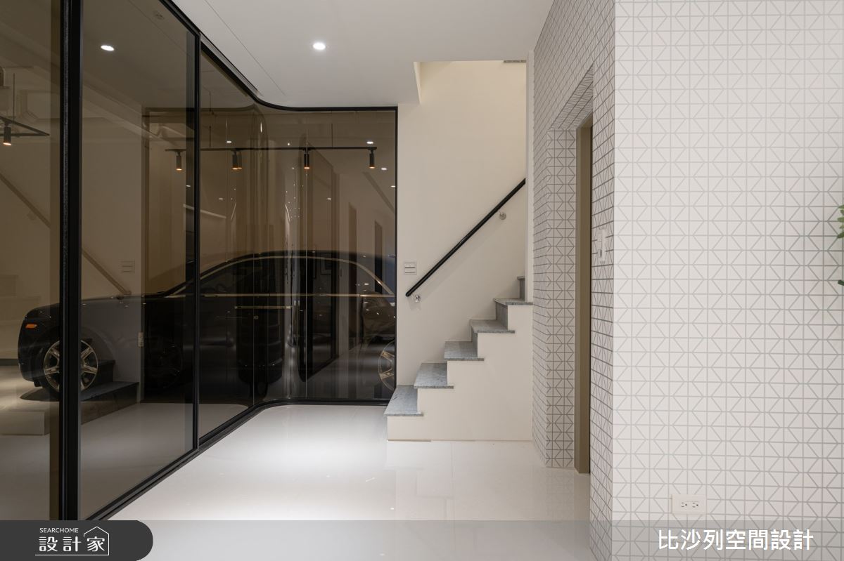 160坪＿現代風樓梯車庫案例圖片＿比沙列空間設計＿比沙列_14之91
