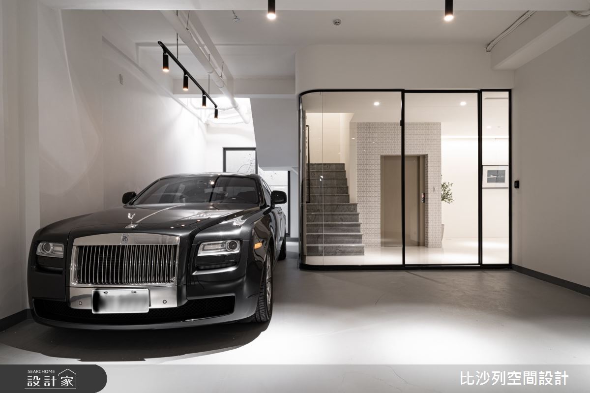 160坪＿現代風樓梯車庫案例圖片＿比沙列空間設計＿比沙列_14之93