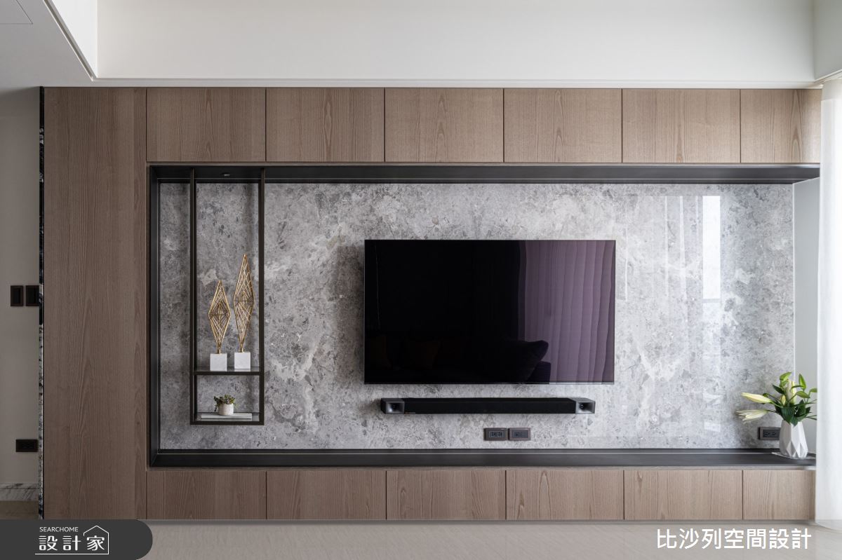 55坪新成屋(5年以下)＿現代風客廳案例圖片＿比沙列空間設計＿比沙列_15之5