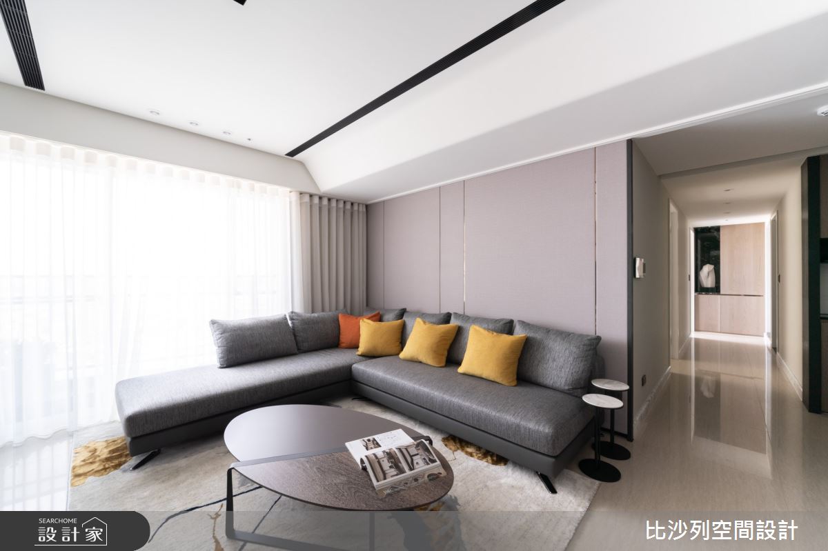 55坪新成屋(5年以下)＿現代風客廳案例圖片＿比沙列空間設計＿比沙列_15之8