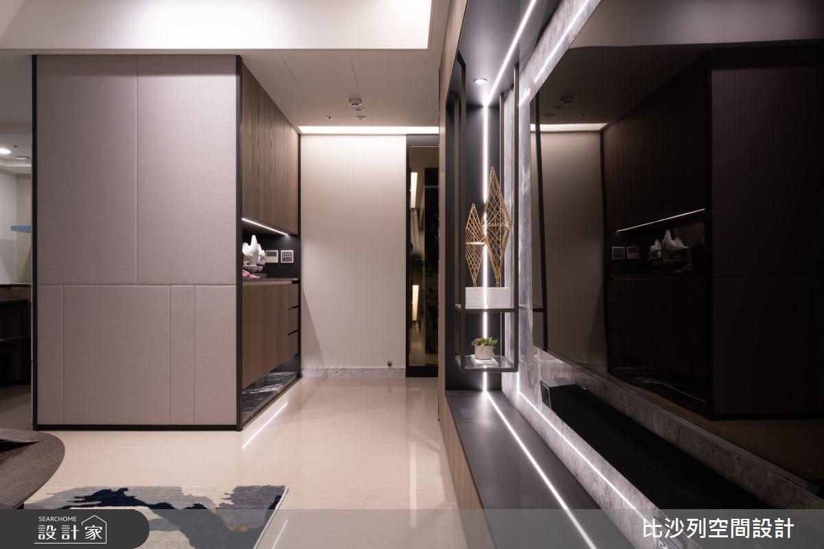 55坪新成屋(5年以下)＿現代風玄關案例圖片＿比沙列空間設計＿比沙列_15之2