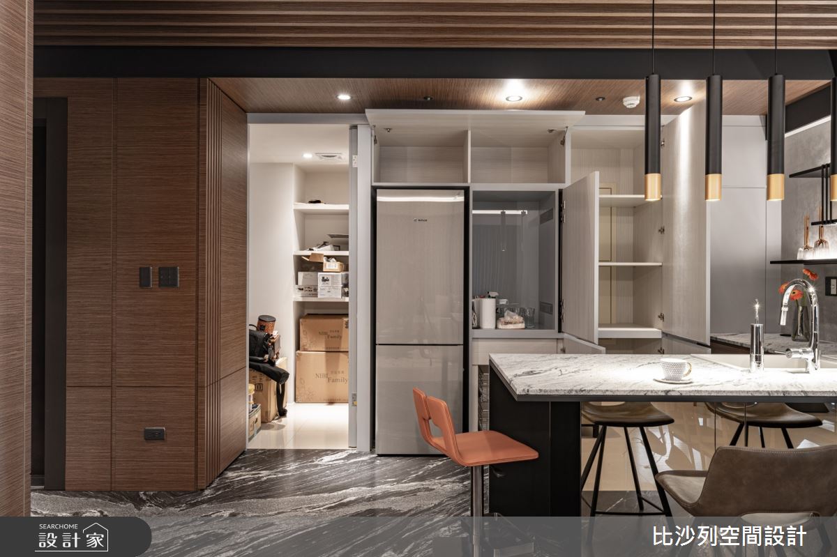 60坪新成屋(5年以下)＿現代風中島案例圖片＿比沙列空間設計＿比沙列_16之5