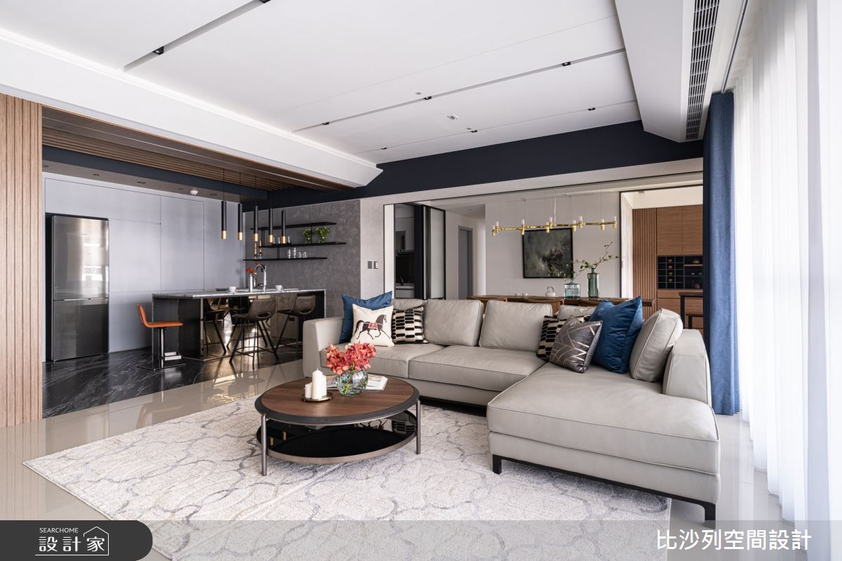 60坪新成屋(5年以下)＿現代風客廳案例圖片＿比沙列空間設計＿比沙列_16之13