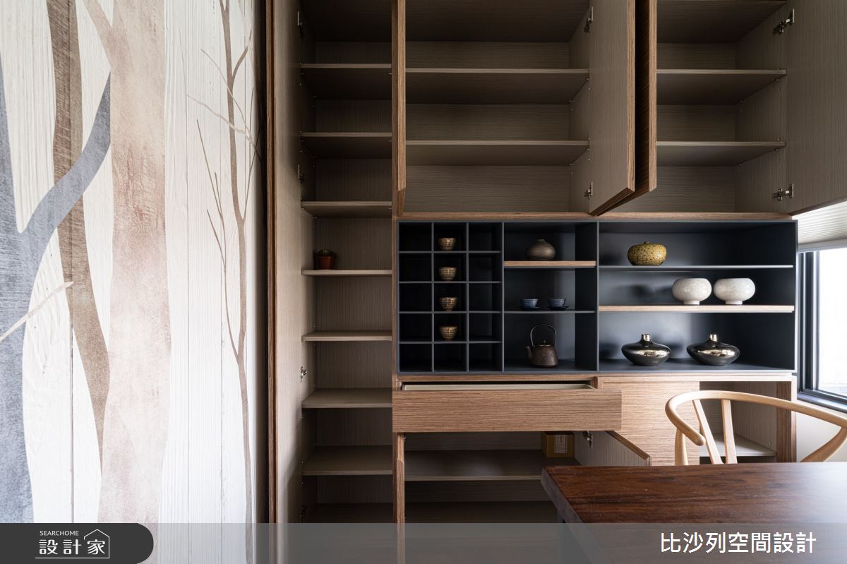 60坪新成屋(5年以下)＿現代風書房案例圖片＿比沙列空間設計＿比沙列_16之25