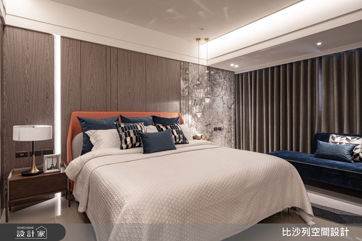 60坪新成屋(5年以下)＿現代風臥室案例圖片＿比沙列空間設計＿比沙列_16之37