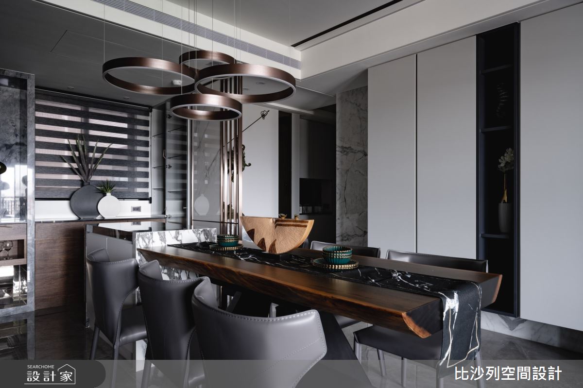 60坪預售屋＿混搭風餐廳案例圖片＿比沙列空間設計＿比沙列_17之7
