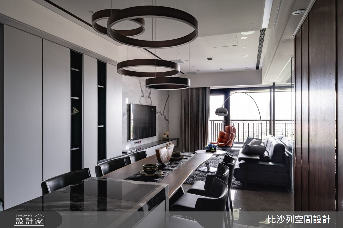 60坪預售屋＿混搭風餐廳案例圖片＿比沙列空間設計＿比沙列_17之9