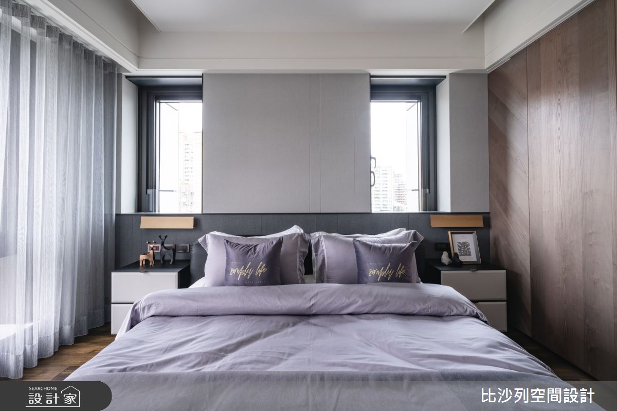 60坪預售屋＿混搭風臥室案例圖片＿比沙列空間設計＿比沙列_17之24