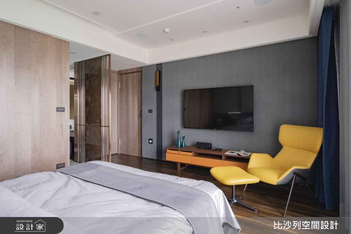 60坪預售屋＿混搭風臥室案例圖片＿比沙列空間設計＿比沙列_17之25