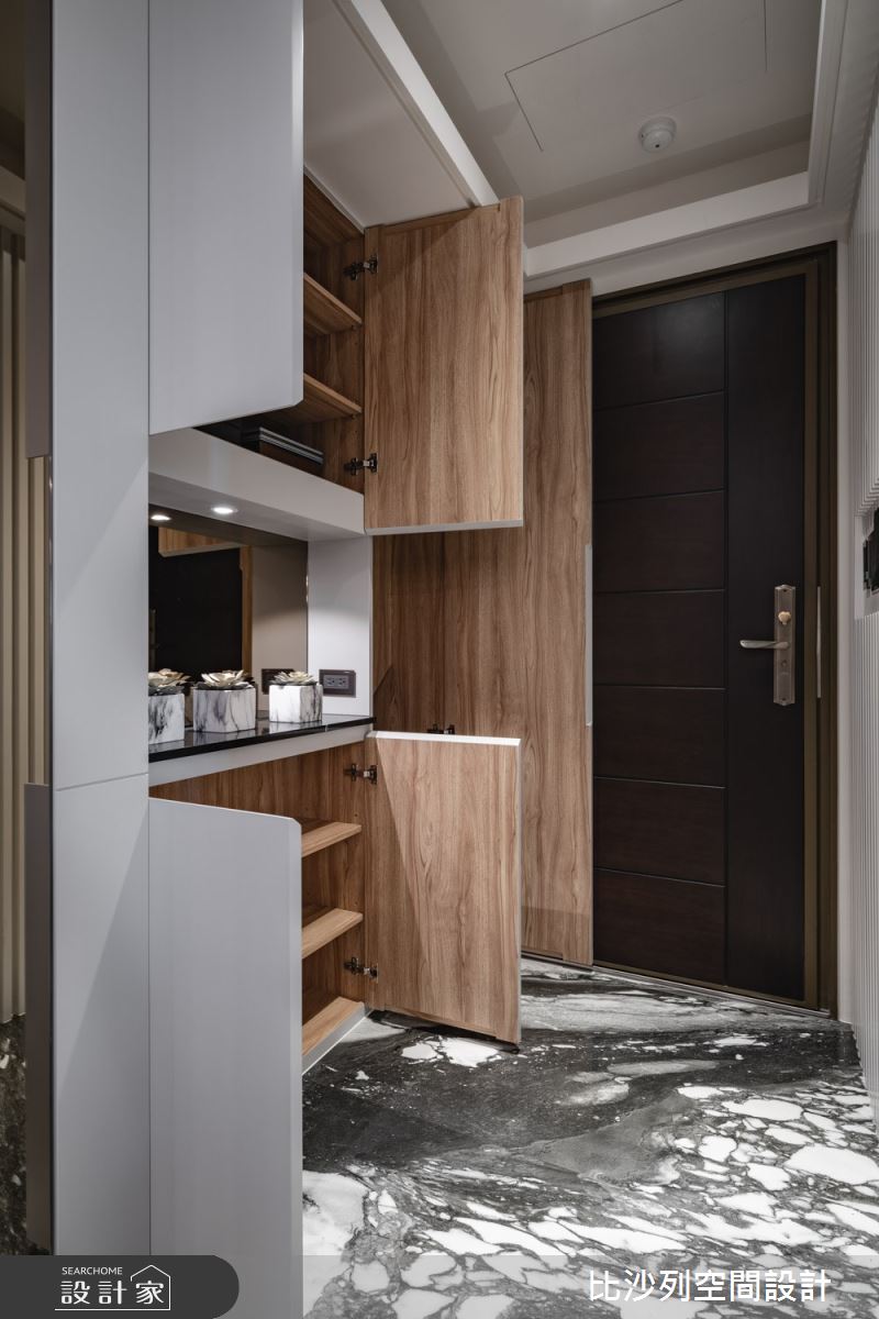 60坪預售屋＿混搭風玄關案例圖片＿比沙列空間設計＿比沙列_17之38