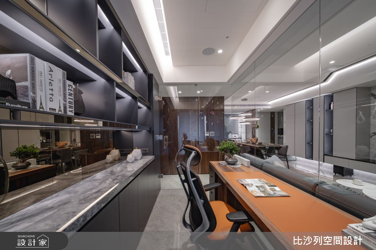 60坪預售屋＿混搭風書房案例圖片＿比沙列空間設計＿比沙列_17之54