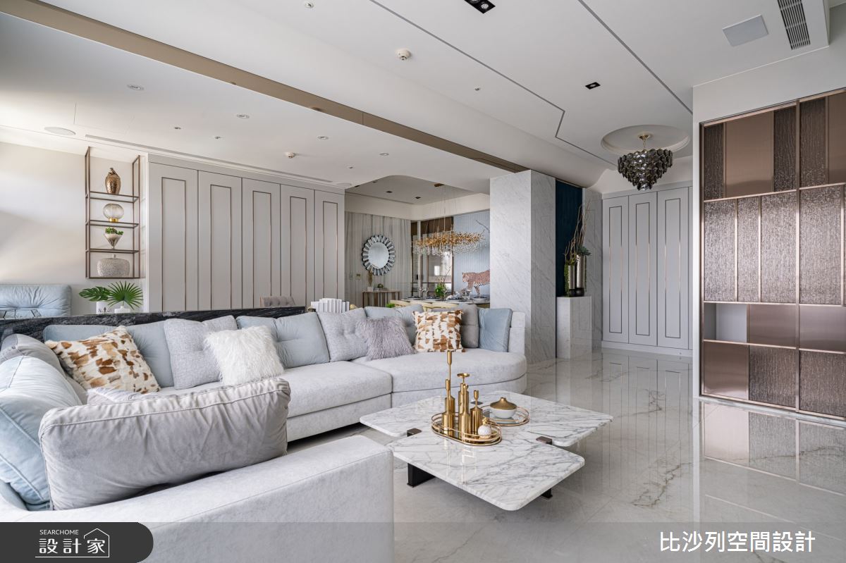 60坪新成屋(5年以下)＿混搭風客廳案例圖片＿比沙列空間設計＿比沙列_18之7