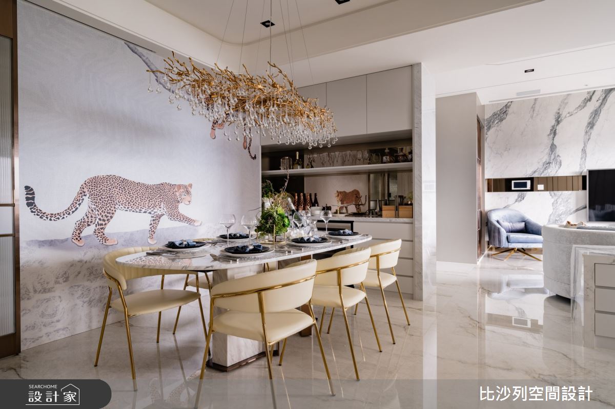 60坪新成屋(5年以下)＿混搭風餐廳案例圖片＿比沙列空間設計＿比沙列_18之23