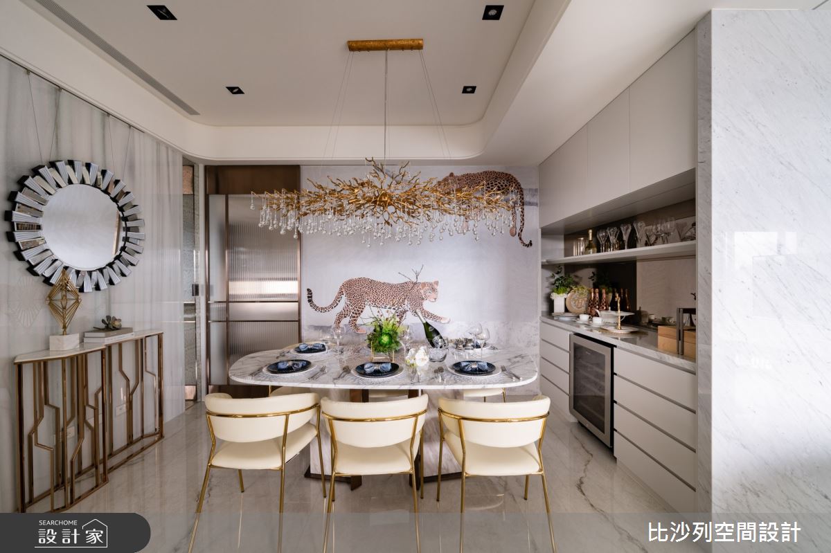 60坪新成屋(5年以下)＿混搭風餐廳案例圖片＿比沙列空間設計＿比沙列_18之24