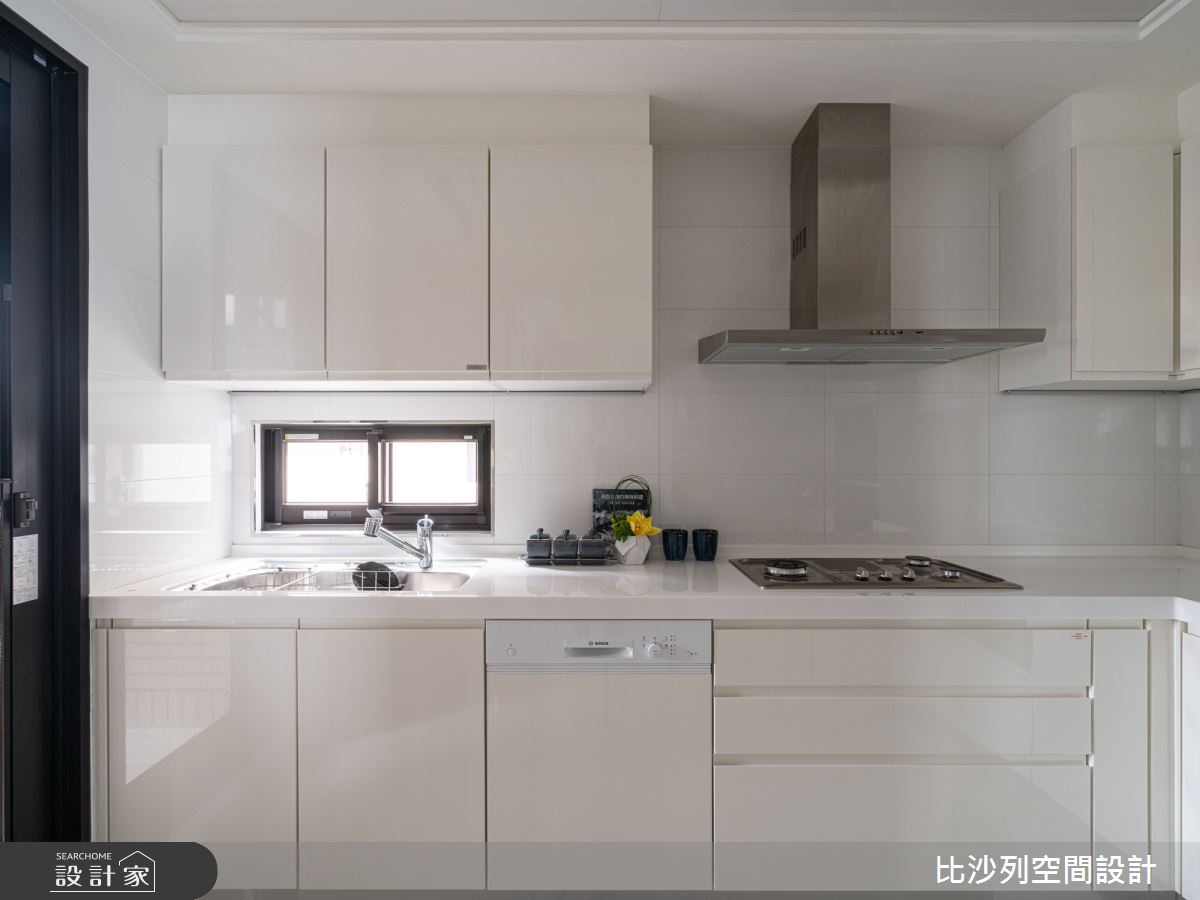 60坪新成屋(5年以下)＿混搭風廚房案例圖片＿比沙列空間設計＿比沙列_18之27