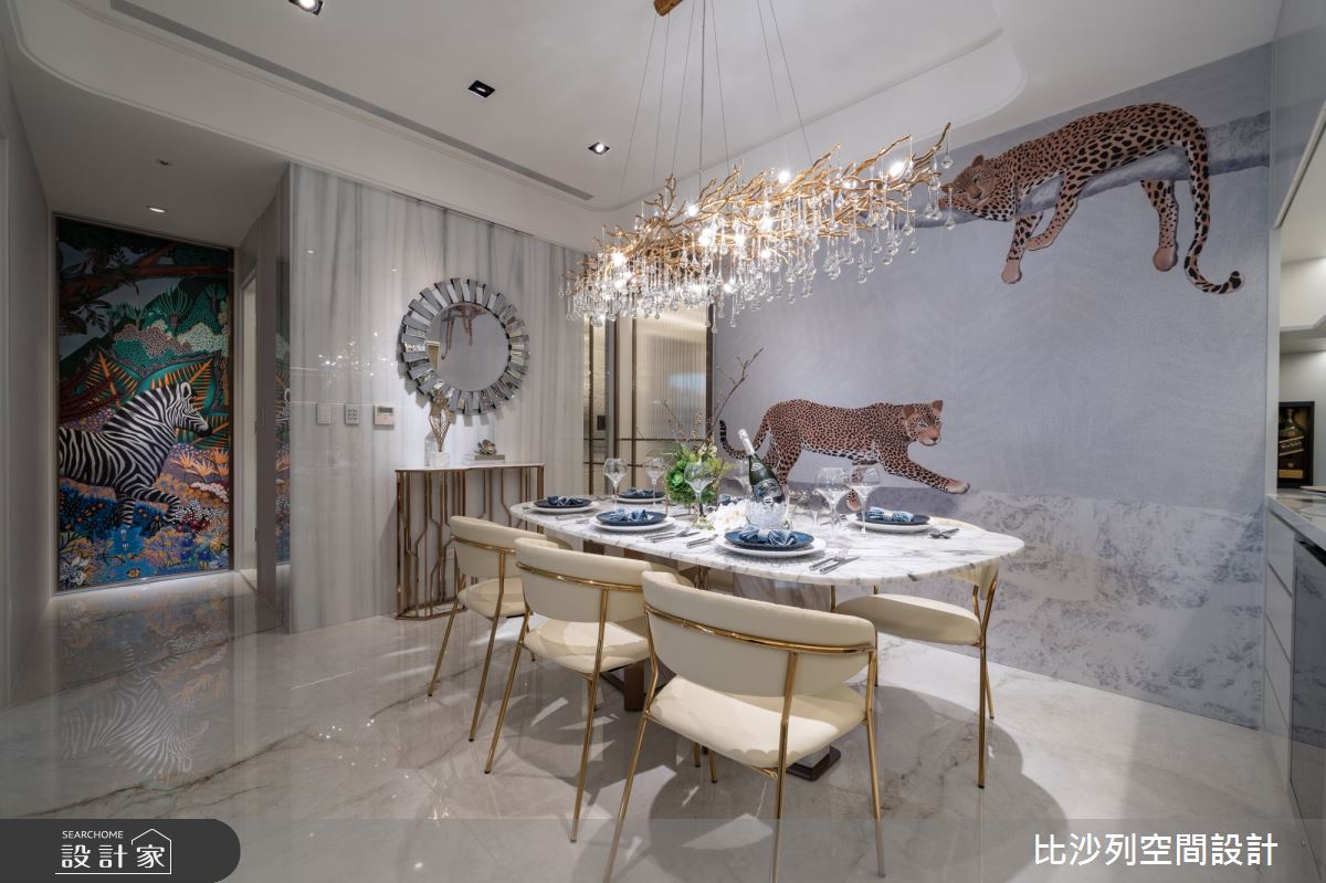 60坪新成屋(5年以下)＿混搭風餐廳案例圖片＿比沙列空間設計＿比沙列_18之60