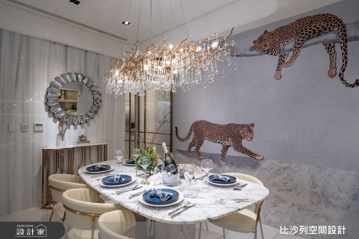 60坪新成屋(5年以下)＿混搭風餐廳案例圖片＿比沙列空間設計＿比沙列_18之61